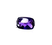 Anello Stocco Gioielli Donna in Oro bianco Ametista VIO - VIO